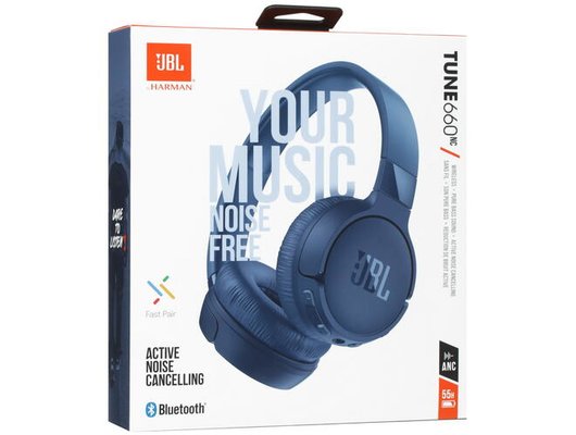 Наушники накладные JBL TUNE 660NC СИНИЙ